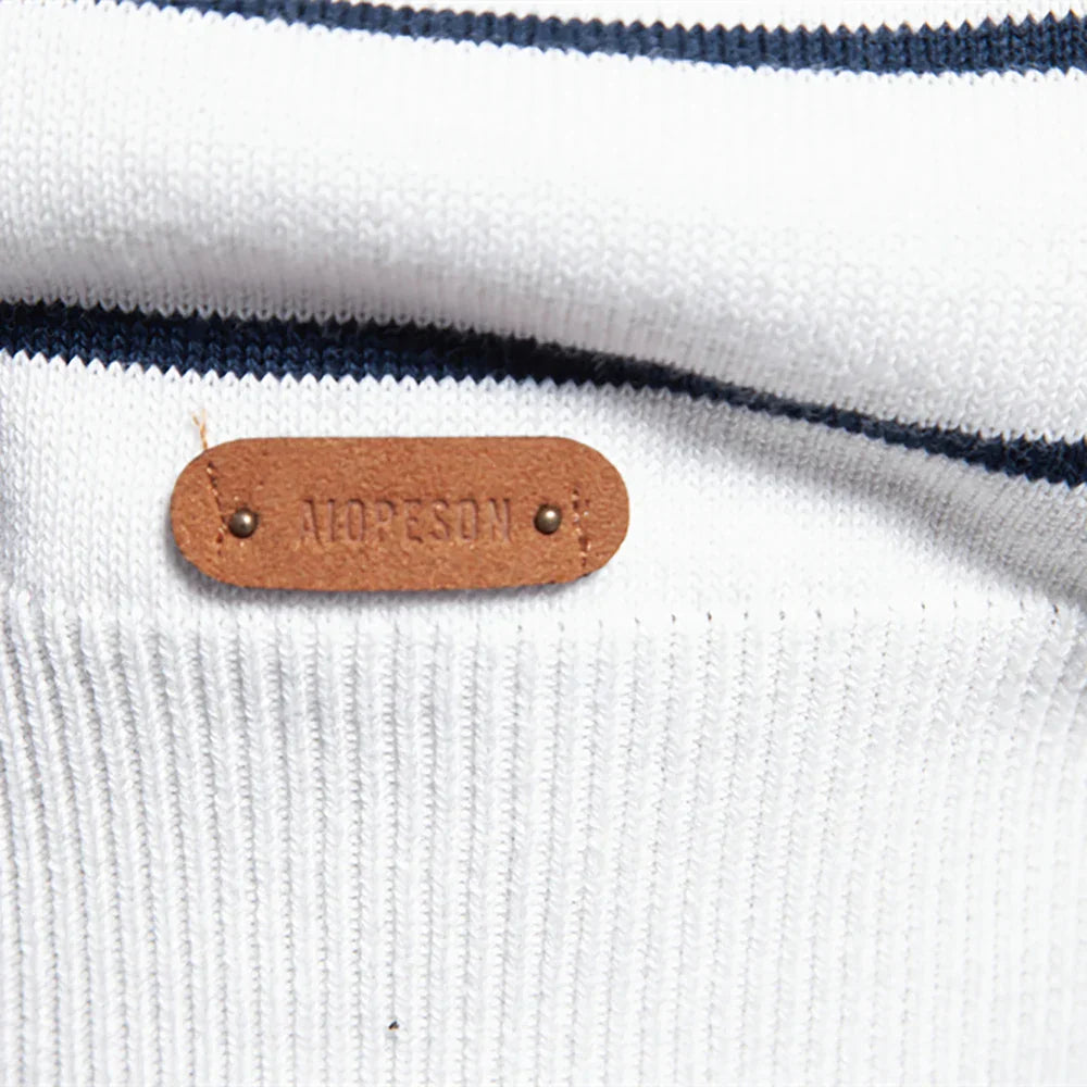 Vincenzo | Maglione da uomo con motivo a righe